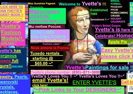 Yvettes Bridal Form 01