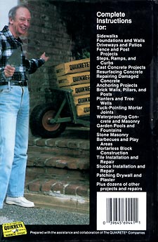 Don Knotts Concrete Book Back Cover