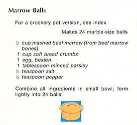 Marrow Balls