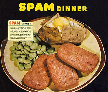 Spam Dinner image